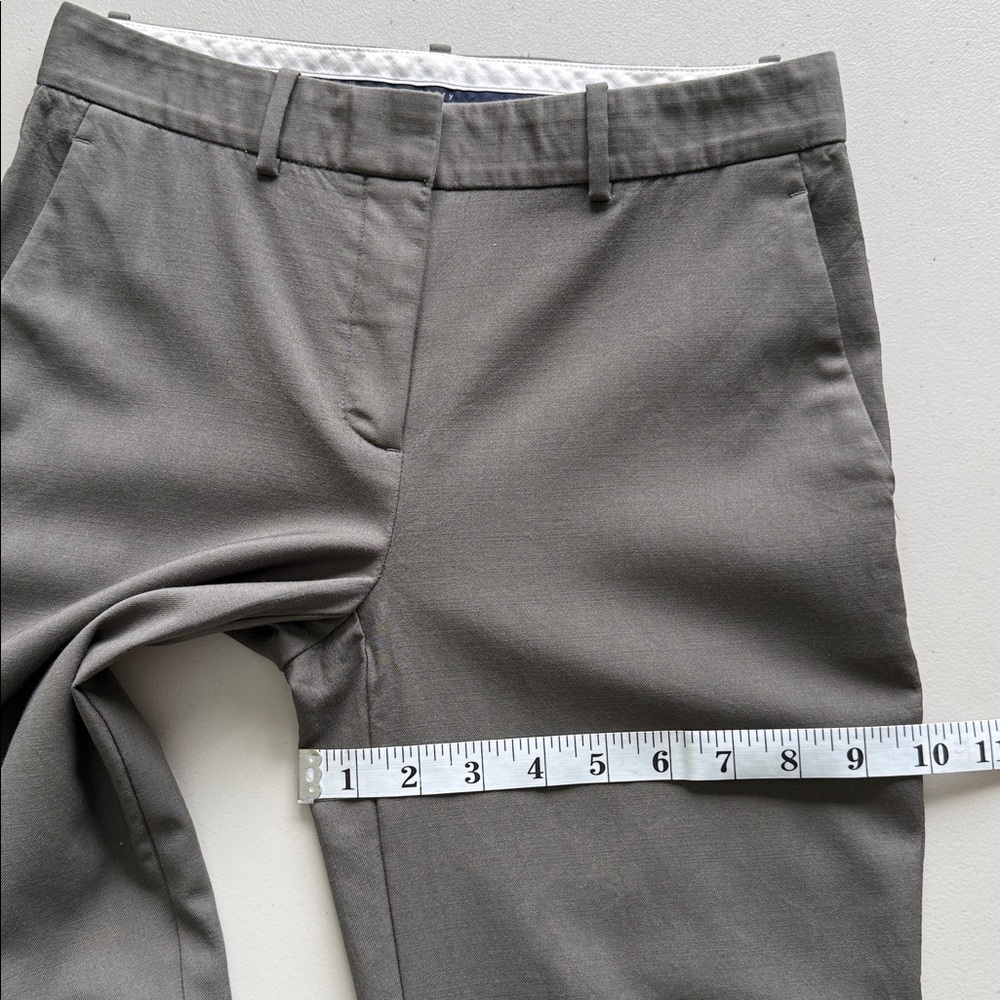 Theory Mustadio Wool Trousers Dark Gray Size 00 - Picture 11 of 16